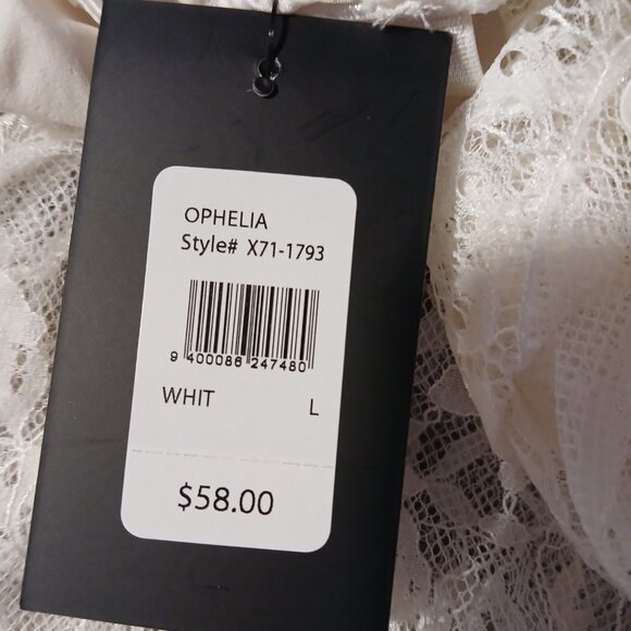 Frederick's of Hollywood Women's Ophelia Delicate Lace Chemise and G Str… - Picture 8 of 8